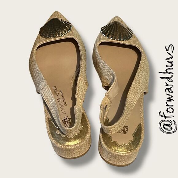 Antonio Melani x Jennifer Sumko Laminerva Shell Slingback Shoes – Size 5 - Picture 4 of 10